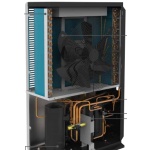 Energon AXAI-15 Artemis 14Kw - 70℃ Air Source Heat Pump for Hot Water and Space Heating - Image 2