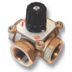 Τετράοδη Ορειχάλκινη Βάνα με Εσωτερικό Σπείρωμα