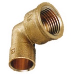 Γωνία Θηλυκή Ορειχάλκινη