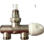 Διακόπτης Εσωτερικού Βρόγχου Σπαστός με Ρακόρ για Σώματα Μπάνιου