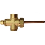 Σταυρός Αισθητηρίου Αρσενικός με Κυάθιο για Αισθητήριο & Εξαεριστικό