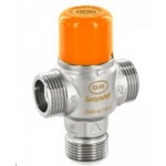 Ηλιακή Θερμοστατική βαλβίδα “SOLAR” εκτροπής ζεστού νερού χρήσης DN20 – ¾’’