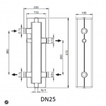 Χαλύβδινοι μονωμένοι υδραυλικοί διαχωριστές