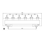 Συνδυασμός υδραυλικού διαχωριστή/συλλέκτη διανομής DN 25 “HydroFixx” - Image 2