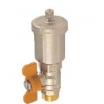 Υδραυλικό σετ “SOLAR” αυτόματου εξαεριστικού με σφαιρικό διακόπτη 1/2“